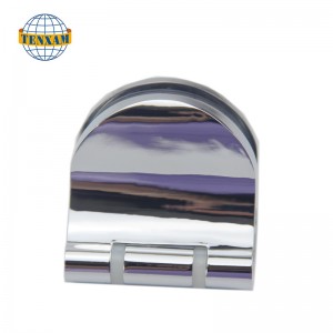 Halv runde hængsel mod væg