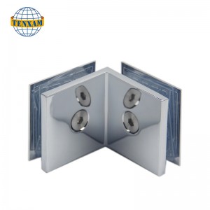 Dobbelt side kamplet 90 graders fastgørelse af klemme