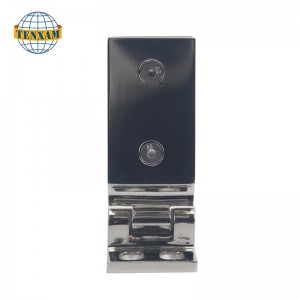 Enkelt kant 90 graders glassklemme